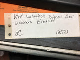 Vint Wheelock signal bell system fire alarm school bell western electric working