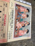 Vtg 1937 Stephens Fuel Co Mott Haven NY Oil Gas Coal Antique Advertising Sign