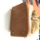 Vtg Hand Crafted Lee Chapelle Genuine Eva Kangaroo Fur belt & purse Australia