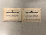 VTG Lot of 2 1964 John F Kennedy Trading Cards