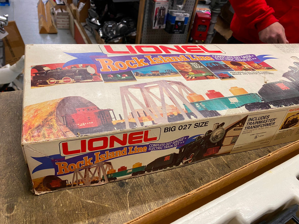 Lionel rock island line best sale train set