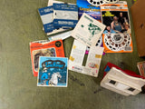 VTG 1960s Gaf Viewmaster Giant Lot 30+ Reels Disney Geopgraphy Lone Ranger
