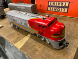 Vtg LIONEL 2353 Santa Fe F3 AA Diesel Locomotives Pusher Dummy Center Trains