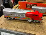 Vtg LIONEL 2353 Santa Fe F3 AA Diesel Locomotives Pusher Dummy Center Trains