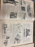 Vintage 1903 Youths Companion Magazine Advertising Plows Bicycles Machine Press