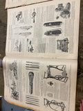 Vintage 1903 Youths Companion Magazine Advertising Plows Bicycles Machine Press