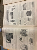 Vintage 1903 Youths Companion Magazine Advertising Plows Bicycles Machine Press