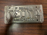 VTG 1971 Land of Lincoln Illinois Motorcycle License Plate 47037