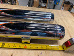 Chrome Slip On Signature Mufflers Harley dyna 2008^ Freedom Performance Supergli