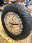 1920's Federal Tires Desktop Clock Advertising Display Oil Gas Telechon Station