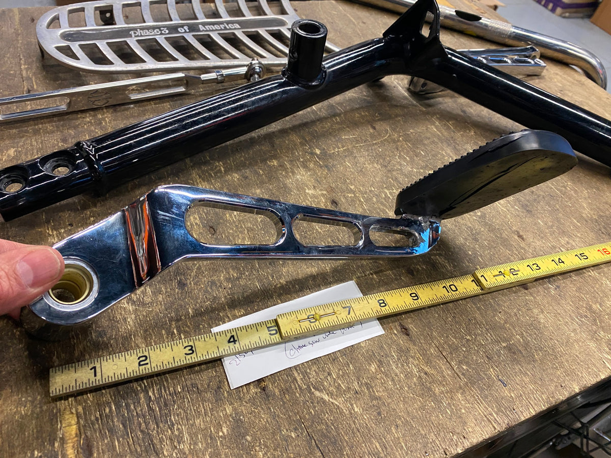 Slotted Touring Billet Rear Brake Lever Pedal FLH Glide Bagger Ultra R ...