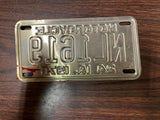 VTG 1976 Iowa Motorcycle License Plate NL1619