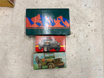 vtg Lot of three Avon Jeep Cologne bottles trailblazer, renegade, Army Empty