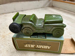vtg Lot of three Avon Jeep Cologne bottles trailblazer, renegade, Army Empty