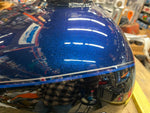 Blue Black Emblems Gas Tank Harley Touring FLH Ultra classic Glide Street road