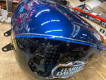 Blue Black Emblems Gas Tank Harley Touring FLH Ultra classic Glide Street road