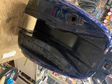 Blue Black Emblems Gas Tank Harley Touring FLH Ultra classic Glide Street road