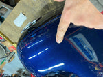 Blue Black Emblems Gas Tank Harley Touring FLH Ultra classic Glide Street road
