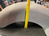 10.25 Rear Fender Softail Chopper License cut out Custom Wide Tire Round top 240