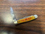VTG Made in USA Kutmaster Utica NY Red Rose Farm Foldable Pocket Knife