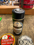 Vtg Collectibe Tins cans Shoe shine Beau Brummel Esquire Burroghs Lot