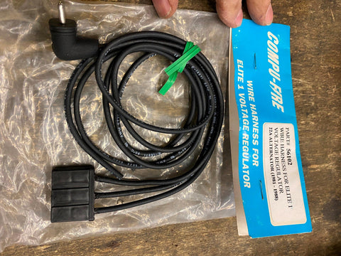 Compu-fire 56102 Wire Harness Elite 1 Voltage Regulator Plug 1981-1988 Harley