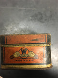 Vintage Westinghouse Mazda Tin Auto Lamps Keep Full Carry Spare Bulb Can U.S.A.