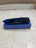 vtg Lot of 2 Avon the Gift Collection aftershave bottles: speedboat & race car