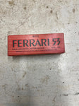 vtg Avon Ferrari 53 wild country aftershave 2oz bottle empty