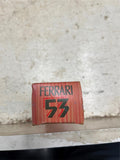 vtg Avon Ferrari 53 wild country aftershave 2oz bottle empty