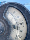 1900's Early General Electric GE Volt Meter Guage Industrial Vtg Electronics USA