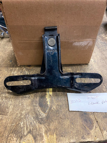 Vtg 2 Bolt Licence Plate Bracket Mount Harley Panhead Ironhead FX -55 OEM Factor