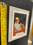 Vtg Advertising Auto Car Dealer Bish Motors Ford City pa Thermometer desk Sign!