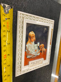 Vtg Advertising Auto Car Dealer Bish Motors Ford City pa Thermometer desk Sign!