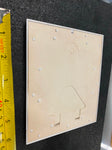 Vtg Advertising Auto Car Dealer Bish Motors Ford City pa Thermometer desk Sign!