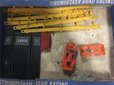 RARE Vtg 66" Strombecker slot car Road Race Drag Strip Set original box untested