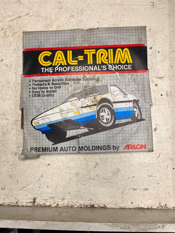 Vtg Cal-trim Premium Auto Moldings by Arlon chrome Automobile molding kit