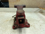 vtg Craftsman No. 391-5180 swivel base red work bench vise 3.5"