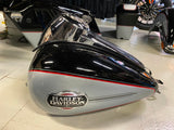Black Brilliant Silver Gas Tank Emblems Harley Ultra Classic 2011 FLH Bagger NIC