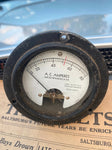 Simpson electrical co amp Volt meter Vtg USA 0-150 watt Auto Truck Gauge 1940's