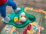 1968 Milton Bradley Sandlot Slugger Baseball Game Box Slugging Sam 12" Swings!