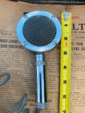 Vtg Astatic Corp Microphone Two Way Radio Ham Set USA CB Chrome NOS? tube Transi