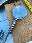 Vtg Astatic Corp Microphone Two Way Radio Ham Set USA CB Chrome NOS? tube Transi
