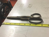8" Vtg Wiss Rustic Kitchen Scissors w Jar Claw Bottle Opener Nut Cracker rusty