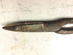 8" Vtg Wiss Rustic Kitchen Scissors w Jar Claw Bottle Opener Nut Cracker rusty