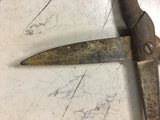 8" Vtg Wiss Rustic Kitchen Scissors w Jar Claw Bottle Opener Nut Cracker rusty
