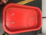 Vintage Little * Red * Racer Wagon red home décor table art small chrome handle