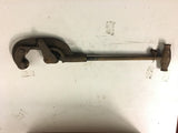 Vtg Saunders Type ??? heavy duty pipe cutter no. 2 w extra blade rustic rusty
