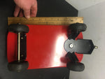 Vintage Little * Red * Racer Wagon red home décor table art small chrome handle