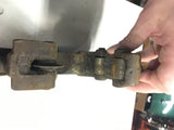 Vtg Saunders Type ??? heavy duty pipe cutter no. 2 w extra blade rustic rusty